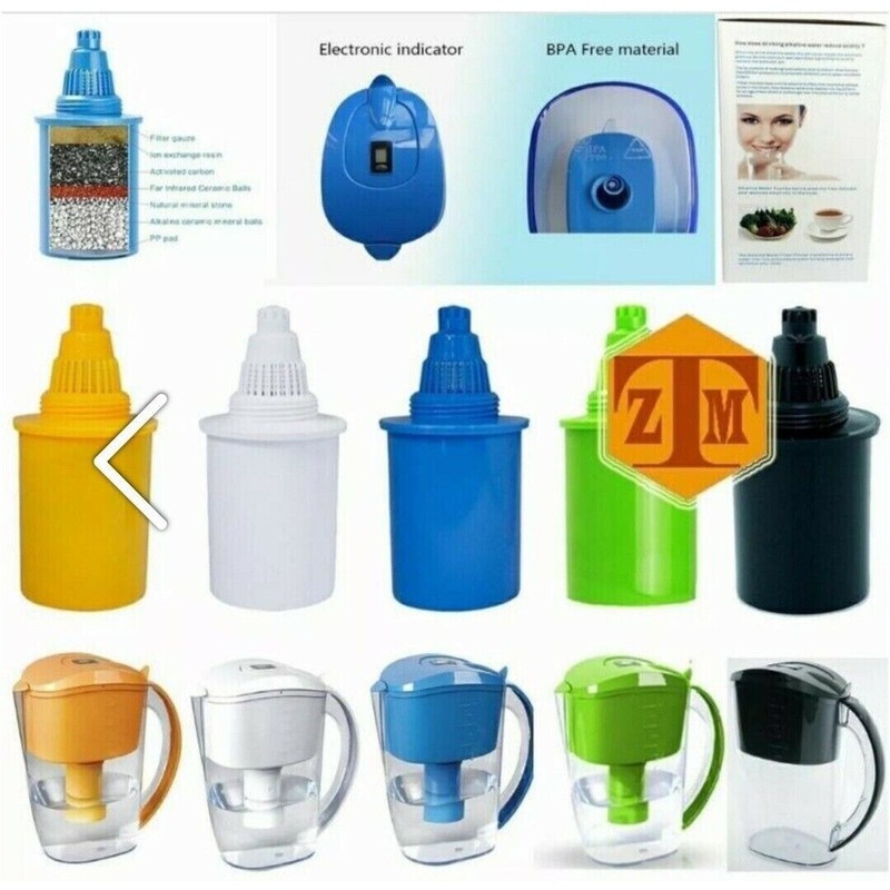 WELL BLUE BEST WATER PITCHER WITH FILTER 3.5 LITER. ALKALINE