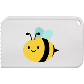 Azeeda 'Happy Bee' Plastic Ice Scraper (IC00045568)