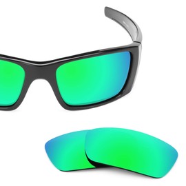 Revant Replacement Lenses for Oakley Fuel Cell sunglasses, UV Protection, Anti-Scratch and Impact Resistant, Elite Polarized Emerald Green Mirrored