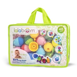 Lalaboom Baby Toy Lalaboom Beads Bag Set 48 Pieces BL460 Genuine Product