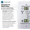Winegard RFL-342 Sensar Pro White TV Signal Strength Meter, Find