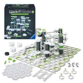 Ravensburger GraviTrax PRO Vertical Starter Set - Marble Run and STEM Toy for Boys and Girls Age 8 and Up - 2019 Toy of the Year Finalist GraviTrax , Gray