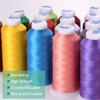 sourcing map 120D/2 Sewing Thread 4374 Yards Polyester Quilting Long