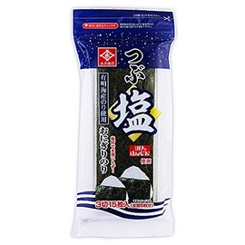 Nagai Nori Rice Balls 3 Slices with Salt and Salt, 10 Bags of 15 Sheets