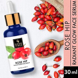 Good Vibes Suero Facial De Rosa Mosqueta  Fórmula Radiante Para Una Piel Tersa Y Luminosa  Suero Facial Hidratante Antiedad Con Vitaminas Y C  Sin... 