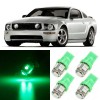 Unbranded 9 x Ultra Green Interior LED Lights Package For