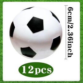 Pack of 12 Mini Sports Balls, Foam Balls, Soft Football, Foam Sports Balls, Mini Sports Ball Made of Foam, Inflatable Foam Balls for Children and Adults, Football Party