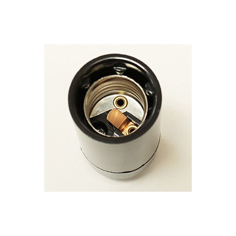 Asahi E17 Socket Type 1 Black for E17 Base