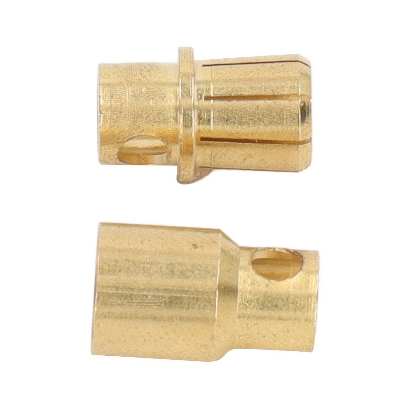 30 Sets Connector Plug 8.0 Gold Plated Brass High Accuracy
