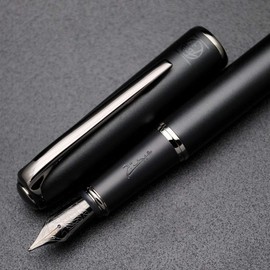 czxwyst Picasso 916 Malage Fountain Pen Original Box New Version (Sunset Gray, Medium Nib 0.7mm)