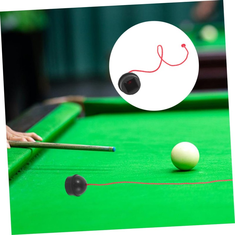Kisangel Billiards Chalk Holder Non-Slip Rubber for Cue Stick Pool