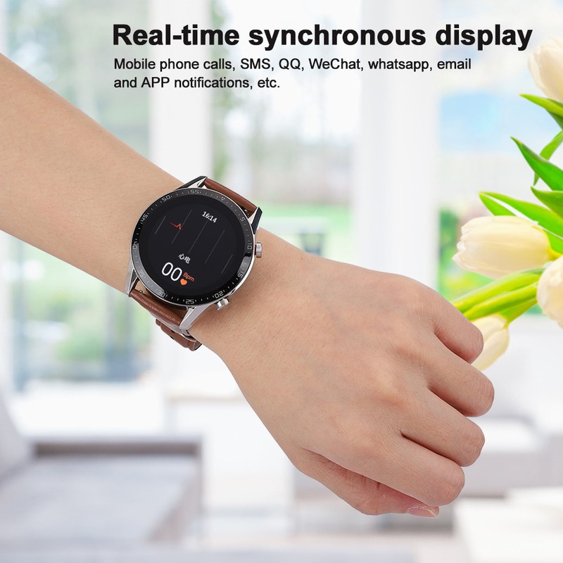 L13 Smart Bracelet 1.3inch Round Screen Heart Rate Sleep Monitor