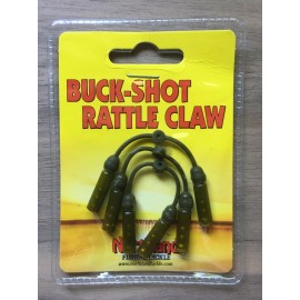 Northland Fishing Tackle - Buck-Shot® Rattle Claw  - Various Colors Available - Watermelon