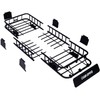 64" x 22.8" Roof Rack Rooftop Cargo Carrier Steel Basket,