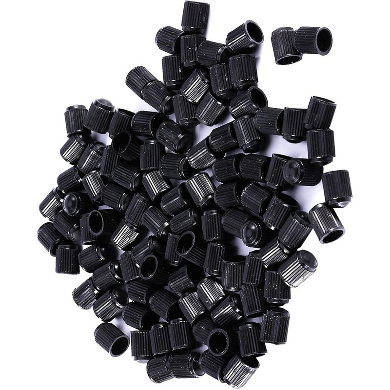 aqxreight Tapones de Válvula de Neumático, 100 Tapas de Vástago
