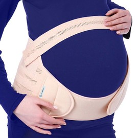Belly Bands for Pregnant Women – Comfortable Pregnancy Belly Belt with Extra Support – Soft and Breathable Pregnancy Belly Band for Back Support – Alleviates Discomfort and Aches – Adjustable Closure