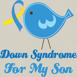 CafePress DOWN STITCH BIRD SON Canvas Tote Top Zipper Closure