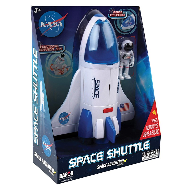 Daron NASA Space Adventure Series: Space Shuttle with Lights &