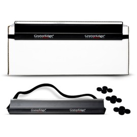 GraterEdge Blade 12" Food Service Plastic Wrap Cutter Attachment – Reusable, Durable Innovation Cutter for Large 12" Food Service Plastic Wrap Cutter Boxes – Includes Rubber Box Band & Silicone Feet