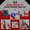 G4GADGET Strong Quality 16pc Watch Repair Tool Kit Easy Operation