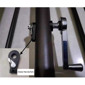 iksya Outdoor Patio Umbrella Replacement Parts - Patio Umbrella Accessories Garden Umbrellas Tilt Mechanism Crank for Garden Party Balcony(Color:Shaker Handle Parts)