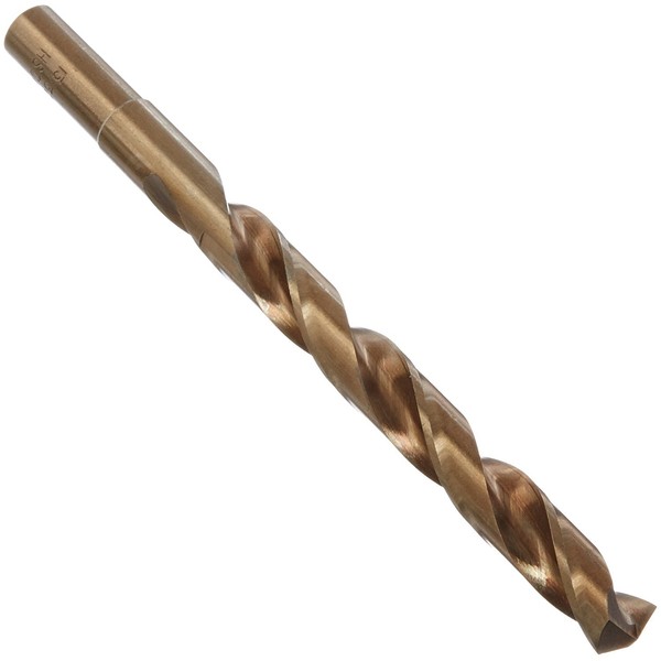 Drill America 31/64" Cobalt Reduced Shank Drill Bit with 3/8" Shank, D/ACO Series