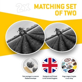 2 x 30cm Vinyl Stickers - Agriculture Farming Fields Farm Decals 43952