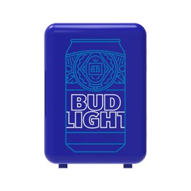 Curtis MIS152BULT, Mini Portable Compact Personal Fridge Cooler, 4 Liter Capacity Chills Six 12 oz Cans, 100% Freon-Free & Eco Friendly, 6, Navy (Renewed)