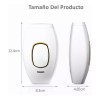 tacspower Ipl Depiladora De Luz Pulsada Laser Permanente Sin Dolor