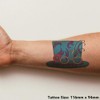 'Steampunk Tophat' Temporary Tattoo - Water Resistant, Skin-Safe, Non-Toxic Transfer