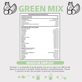Beyond Vitamins  Super Greens, Jugo Verde en Polvo con T Matcha, Espirulina, T Verde, Espinaca, Clorofila, Moringa, Melena de Len, Enzimas Digestivas 