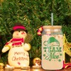 AnyDesign 2 Pack Christmas Iced Coffee Cup Team Naughty or