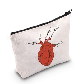 Cardiac Nurse Heart Anatomy CVICU Have You Tried Turning It On and Off Again Zipper Pouch Makeup Bag (B-Tried Turning CA)