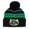 Monster Jam Grave Digger One Size Beanie Winter Hat Green