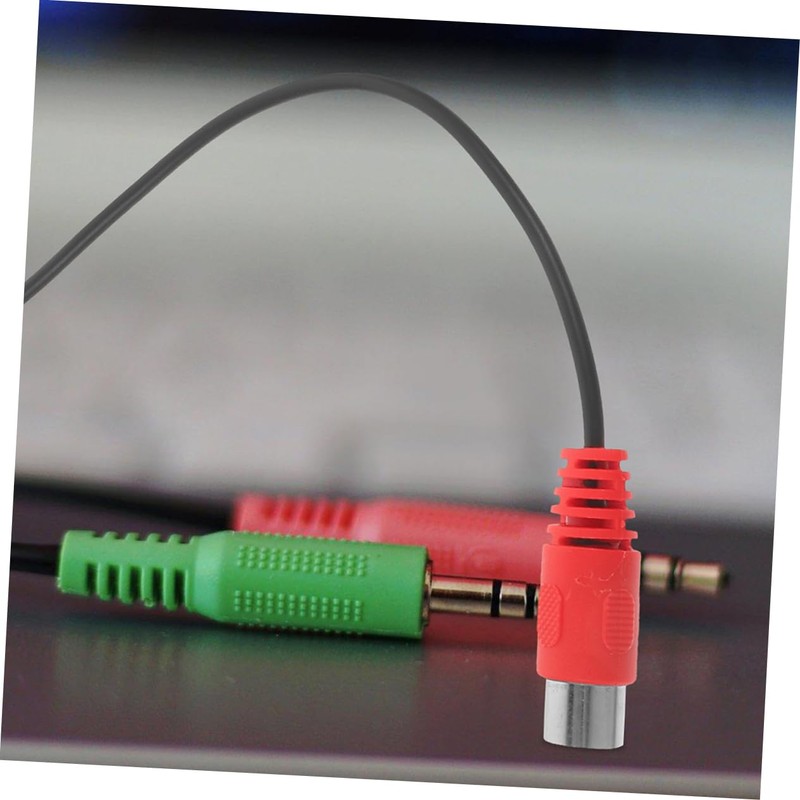 BESPORTBLE 2Pcs Audio Adapter Cable Midi Pin Connector Versatile Audio