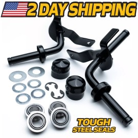HD Switch Front Axle Spindles & Bearing Kit for Husqvarna LTA18538 LTH1738 LTH17538 TC242T