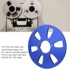 1/4 10.5 Inch Empty Tape Reel 6 Hole Aluminum Alloy