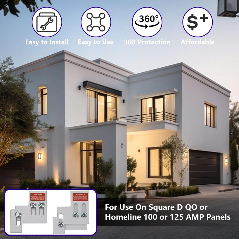 STPCTOU Generator Interlock Kit Compatible with Square D QO or