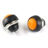 MakerMind Push Button Switch Orange 12 mm 250 V 1