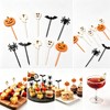 50 PCS Halloween Picks Cupcake Toppers, 2.3 x 0.6 Inch