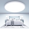 libtit Large LED Ceiling Light 16.5Inch, 4200LM 36W Bright Flush