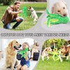 Chngeary 2 Pack Octopus Squesky Dog Toys for Large Medium