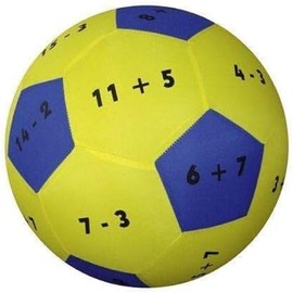Prodesign 9001 Zahlen bis 20, Spiel-und Lernball, Durchmesser 35 cm, Mehrfarbig