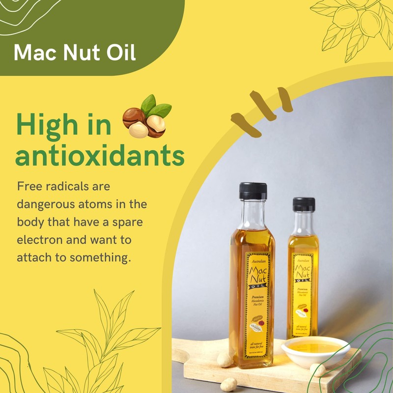 Mac Nut Cooking Oil- Australian Pure Cold Pressed Macadamia Nut