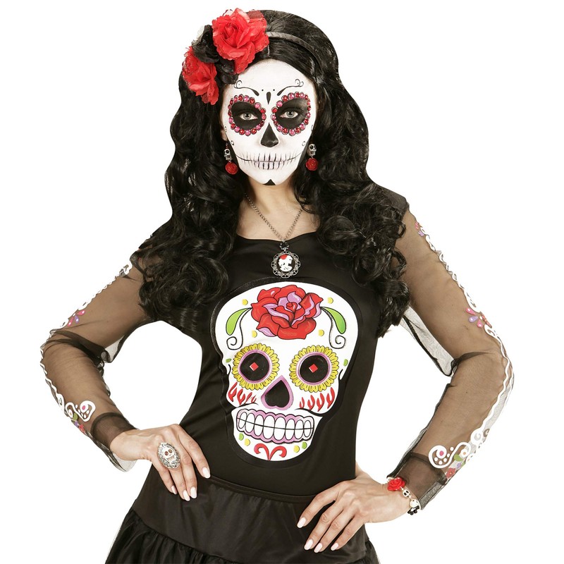 Widmann 03506 - Ohrringe Dia de los Muertos