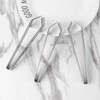 Ipetboom 2sets Fish Bone Tweezers Stainless Steel Tip Tweezers for