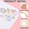 PATIKIL Open Jump Rings, 2000 Pcs 7mm Round Ring Charm