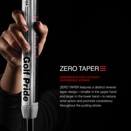Golf Pride Zero Taper Large Black 58R