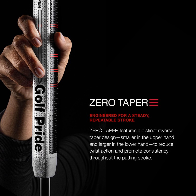Golf Pride Zero Taper Large Black 58R