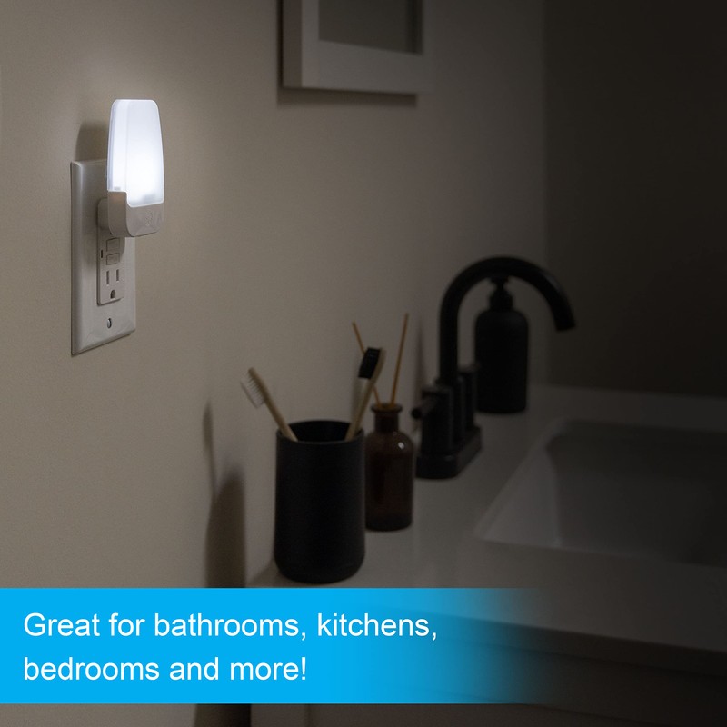 GE LED Night Lights Plug Into Wall, Dusk to Dawn